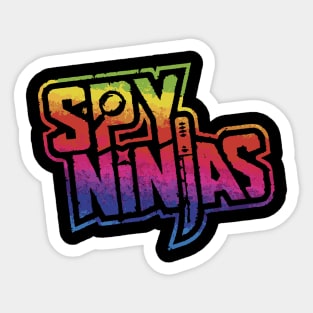 Spy Gaming Ninjas Front-Print Sticker